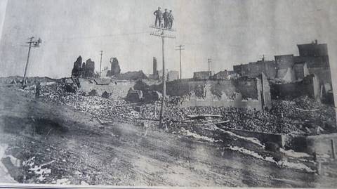Aftermath Fire 1912