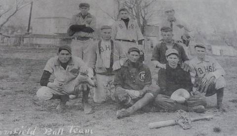 Bloomfield Baseball Team 1911 1912
